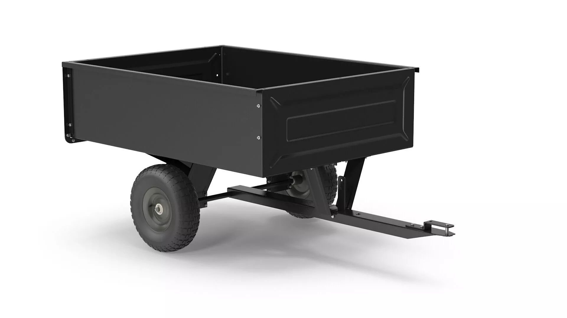 Dump Cart Low-poly 3D model