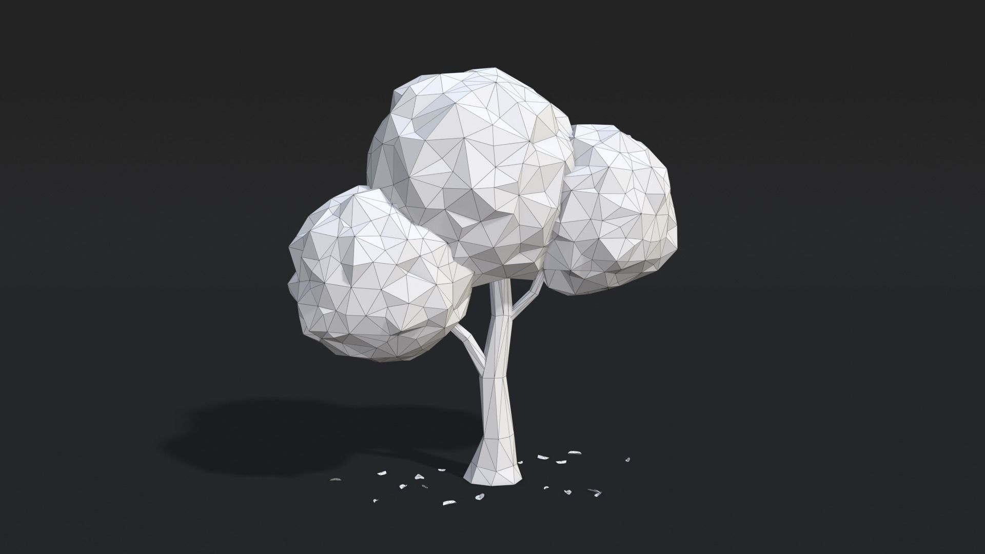 TREE PACK Free low-poly 3D model_22