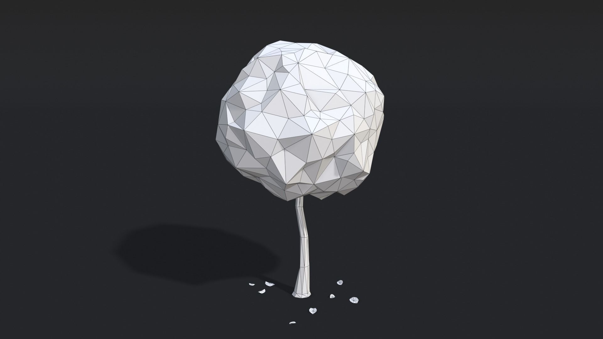 TREE PACK Free low-poly 3D model_21
