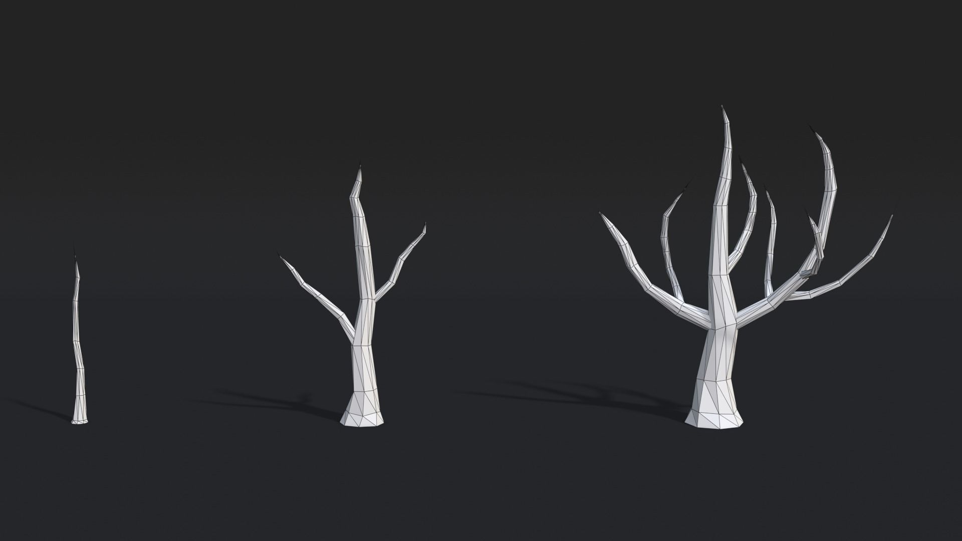 TREE PACK Free low-poly 3D model_24