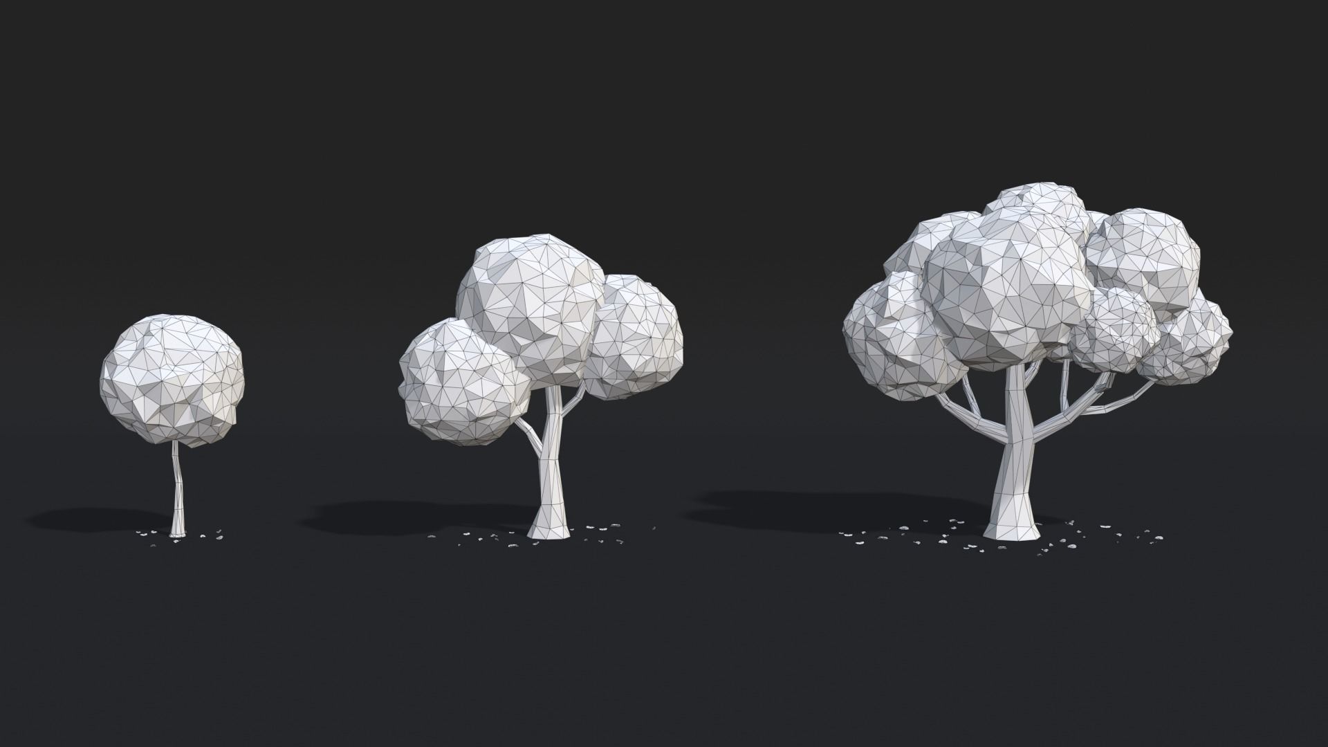 TREE PACK Free low-poly 3D model_20