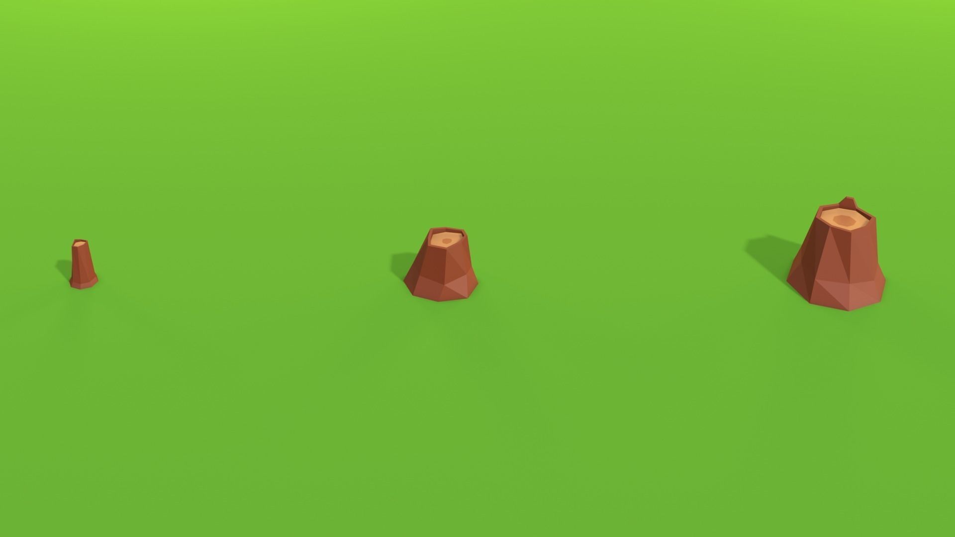 TREE PACK Free low-poly 3D model_10