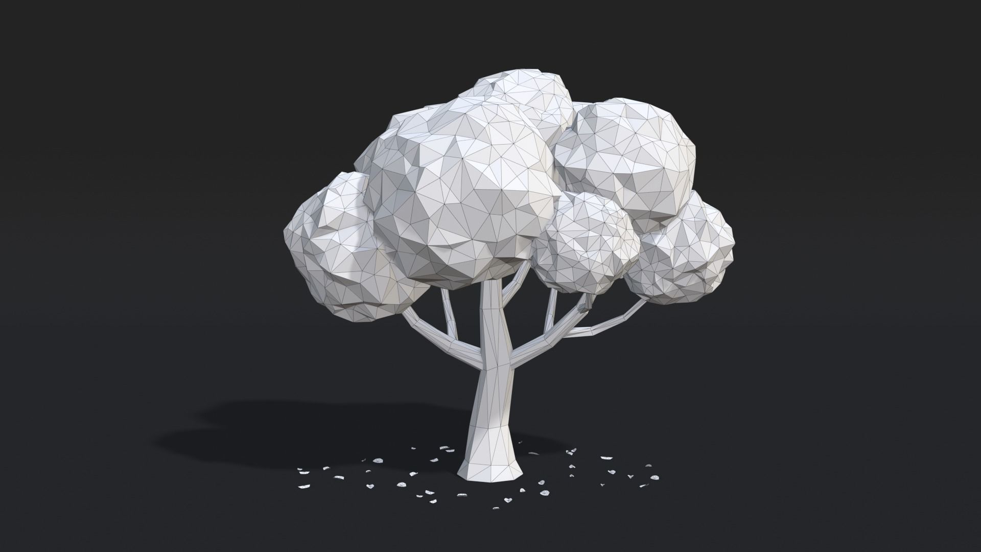 TREE PACK Free low-poly 3D model_23