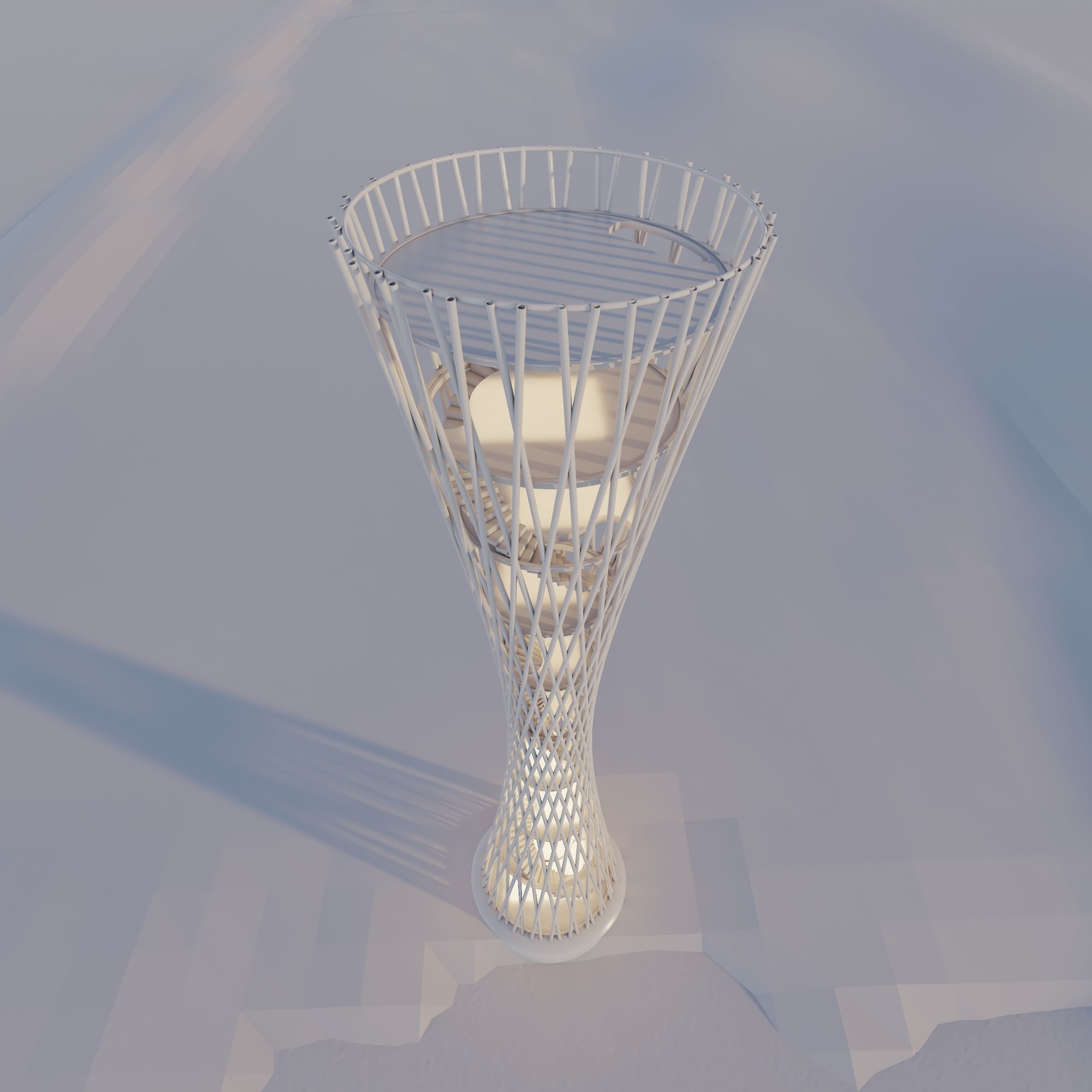 Pavilion Still Image render and Animation 3D model_6