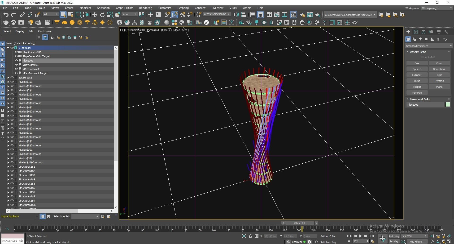 Pavilion Still Image render and Animation 3D model_26