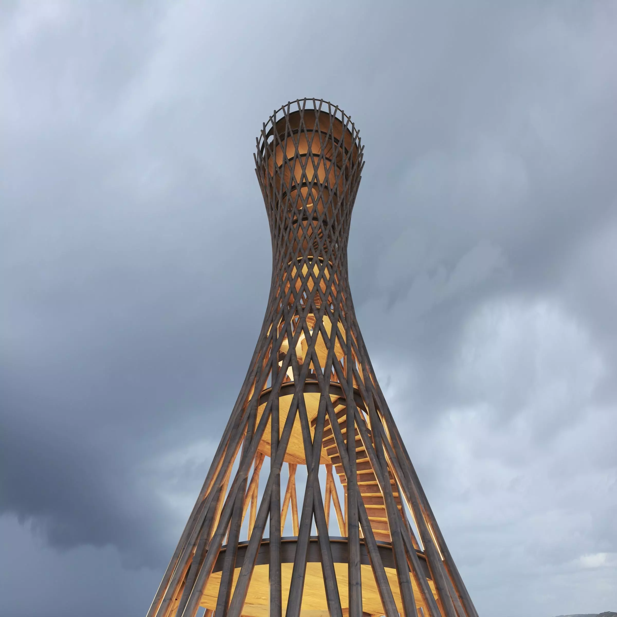 Pavilion Still Image render and Animation 3D model_0