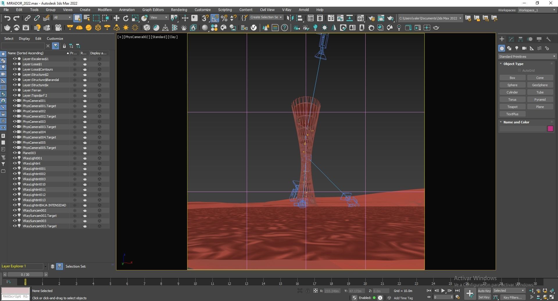 Pavilion Still Image render and Animation 3D model_15