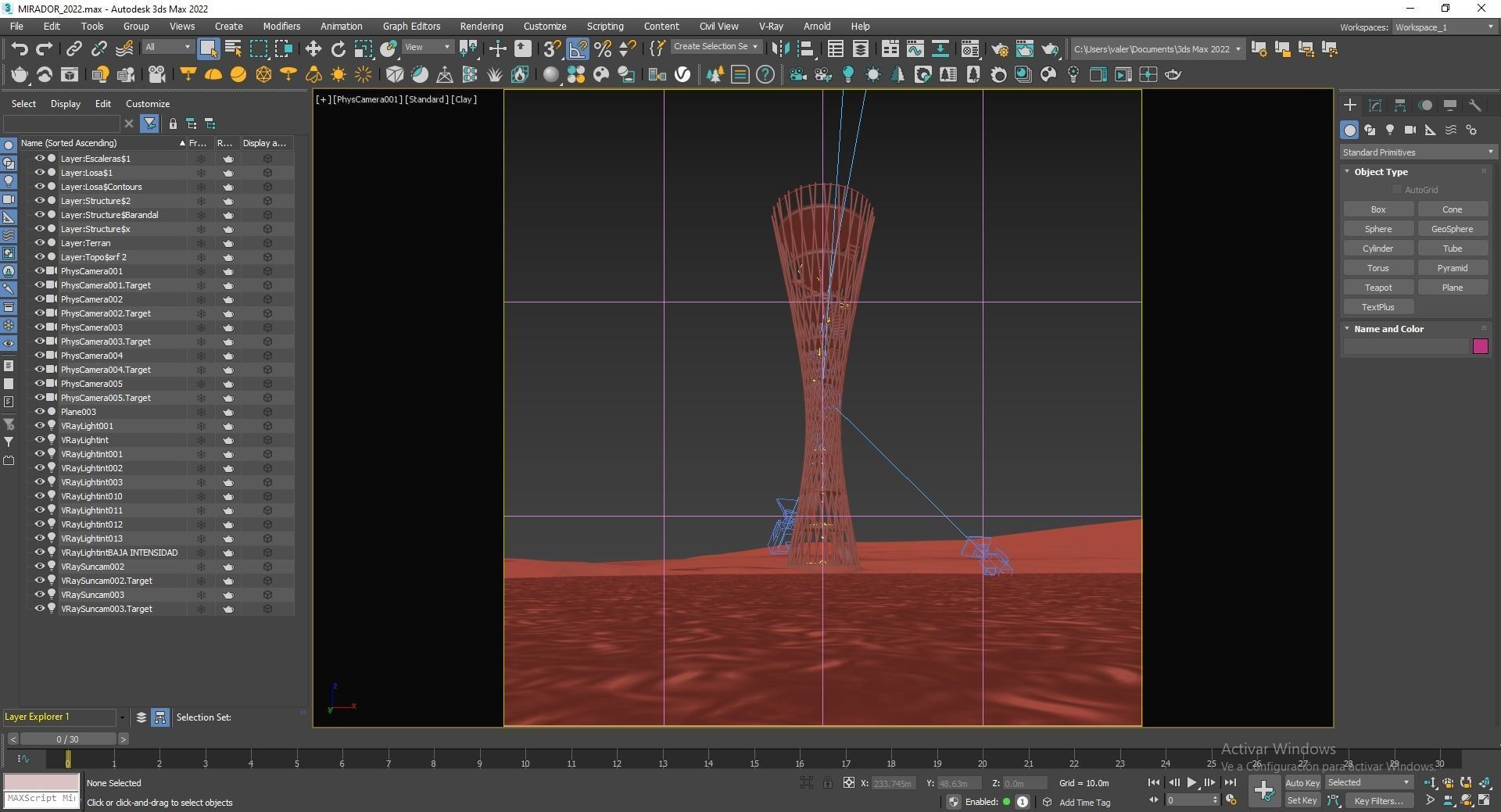 Pavilion Still Image render and Animation 3D model_18