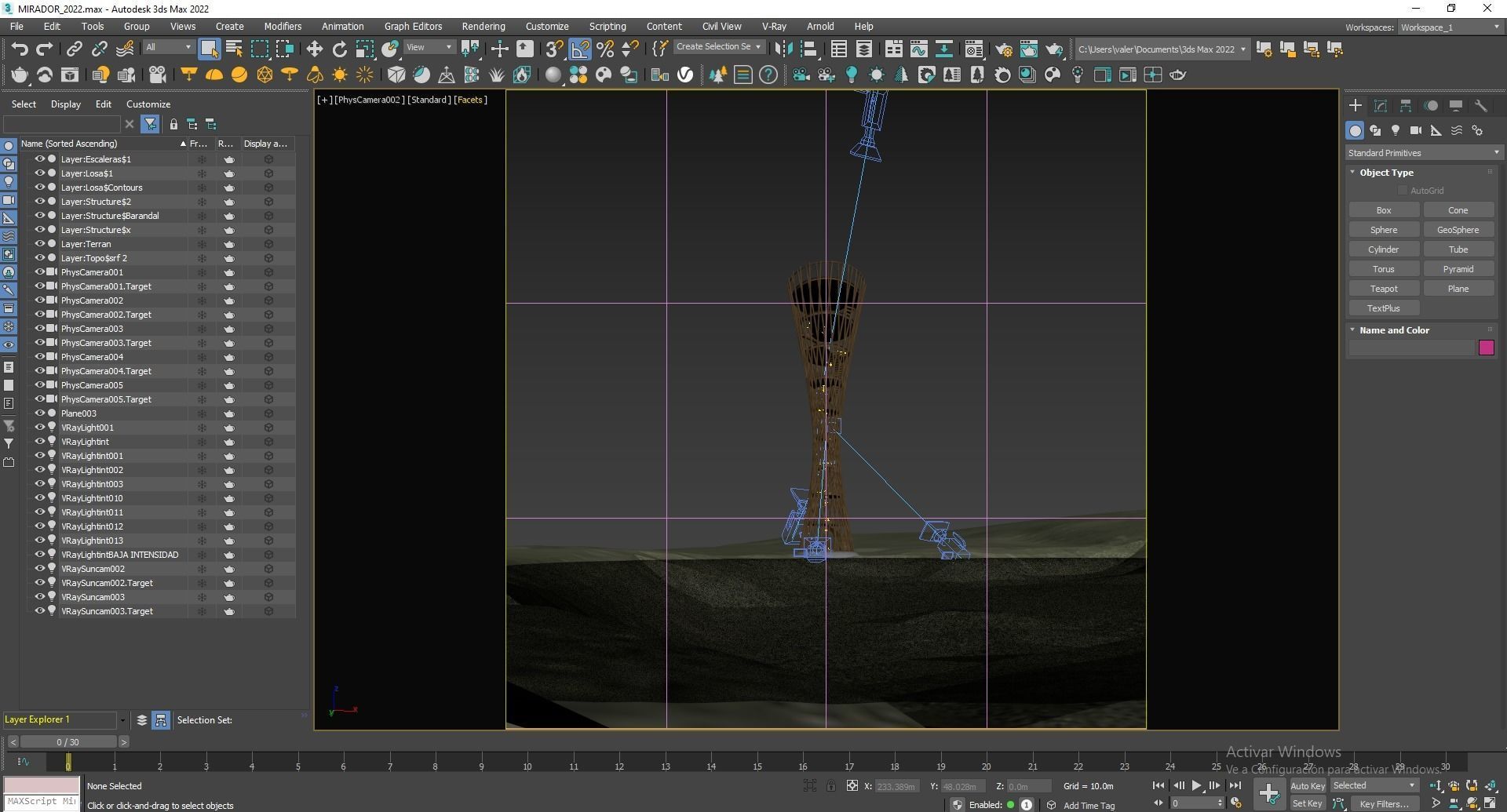 Pavilion Still Image render and Animation 3D model_21
