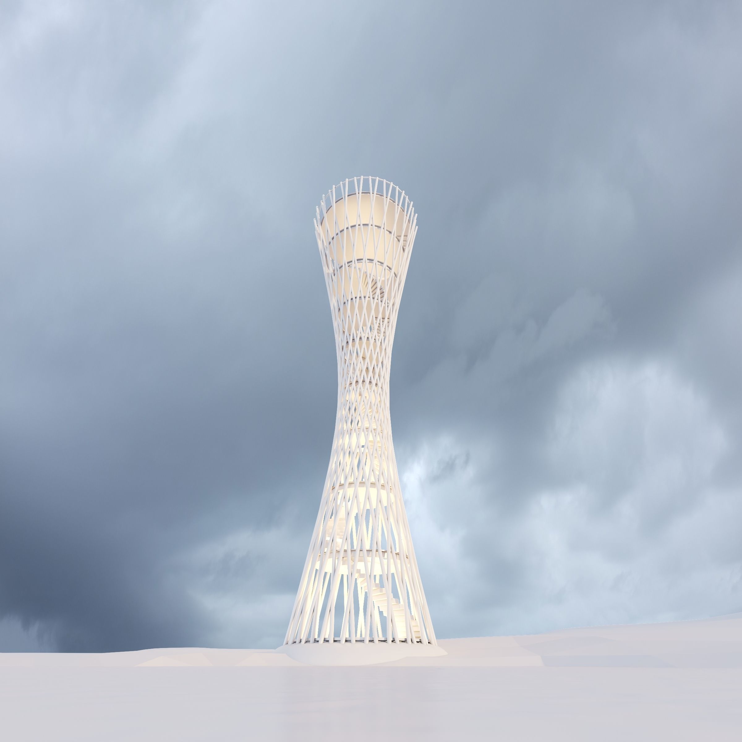 Pavilion Still Image render and Animation 3D model_8