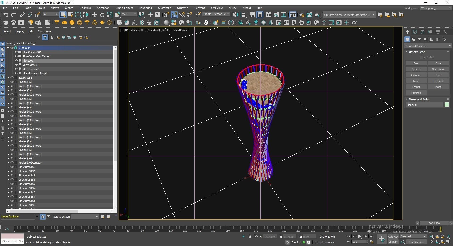 Pavilion Still Image render and Animation 3D model_19