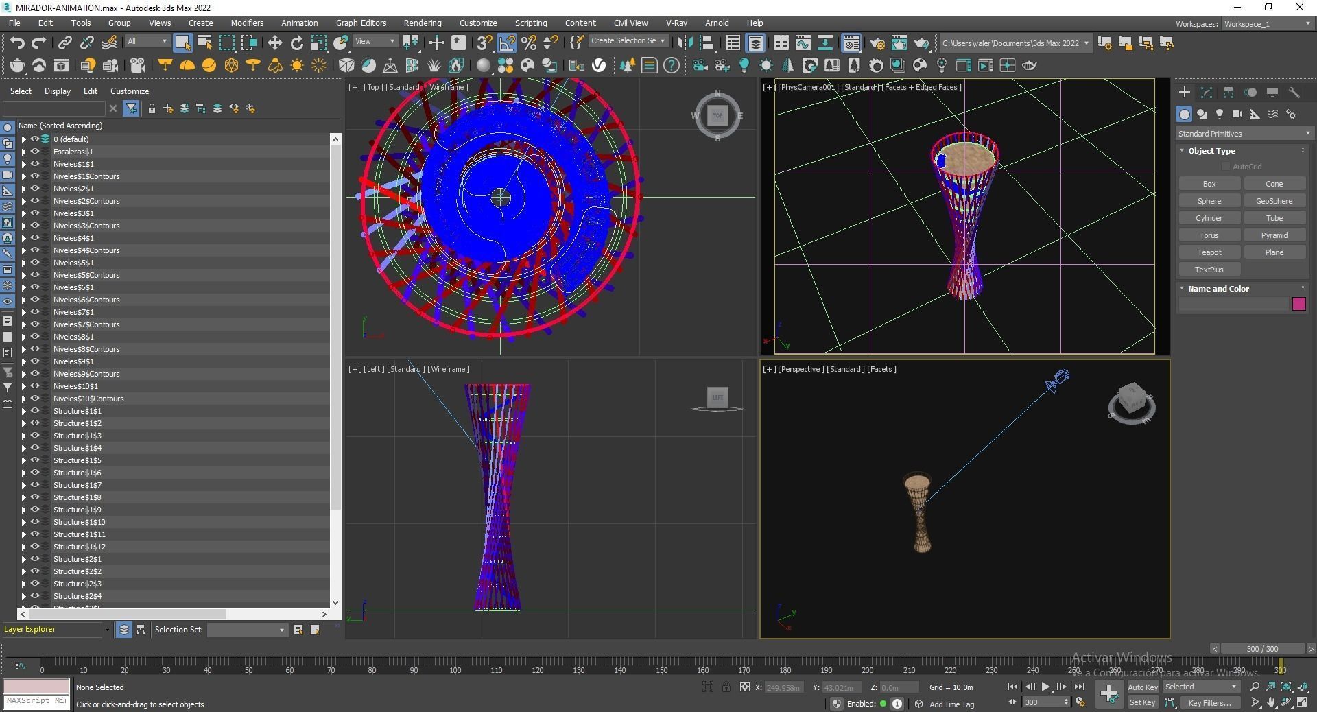 Pavilion Still Image render and Animation 3D model_20