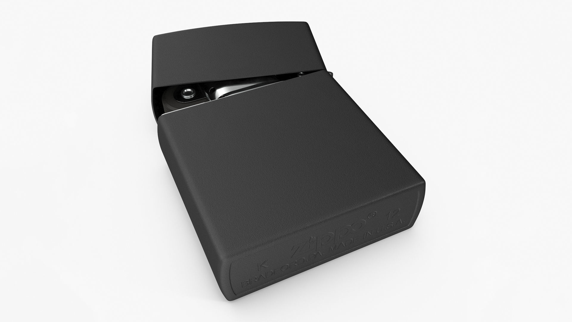 Zippo Lighter 3D model_5