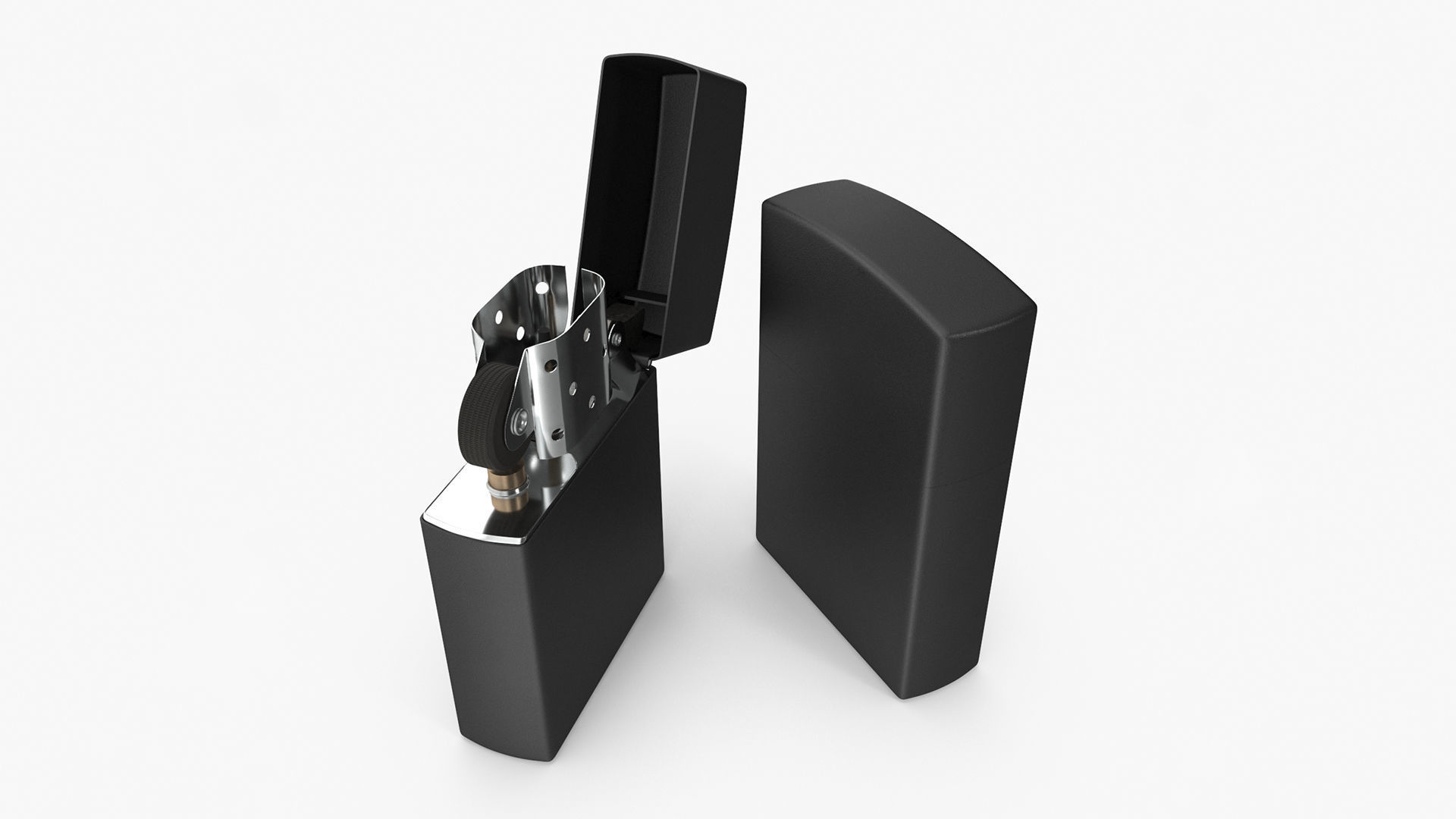 Zippo Lighter 3D model_8