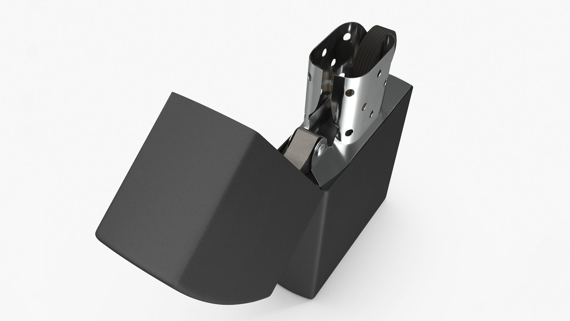 Zippo Lighter 3D model_3