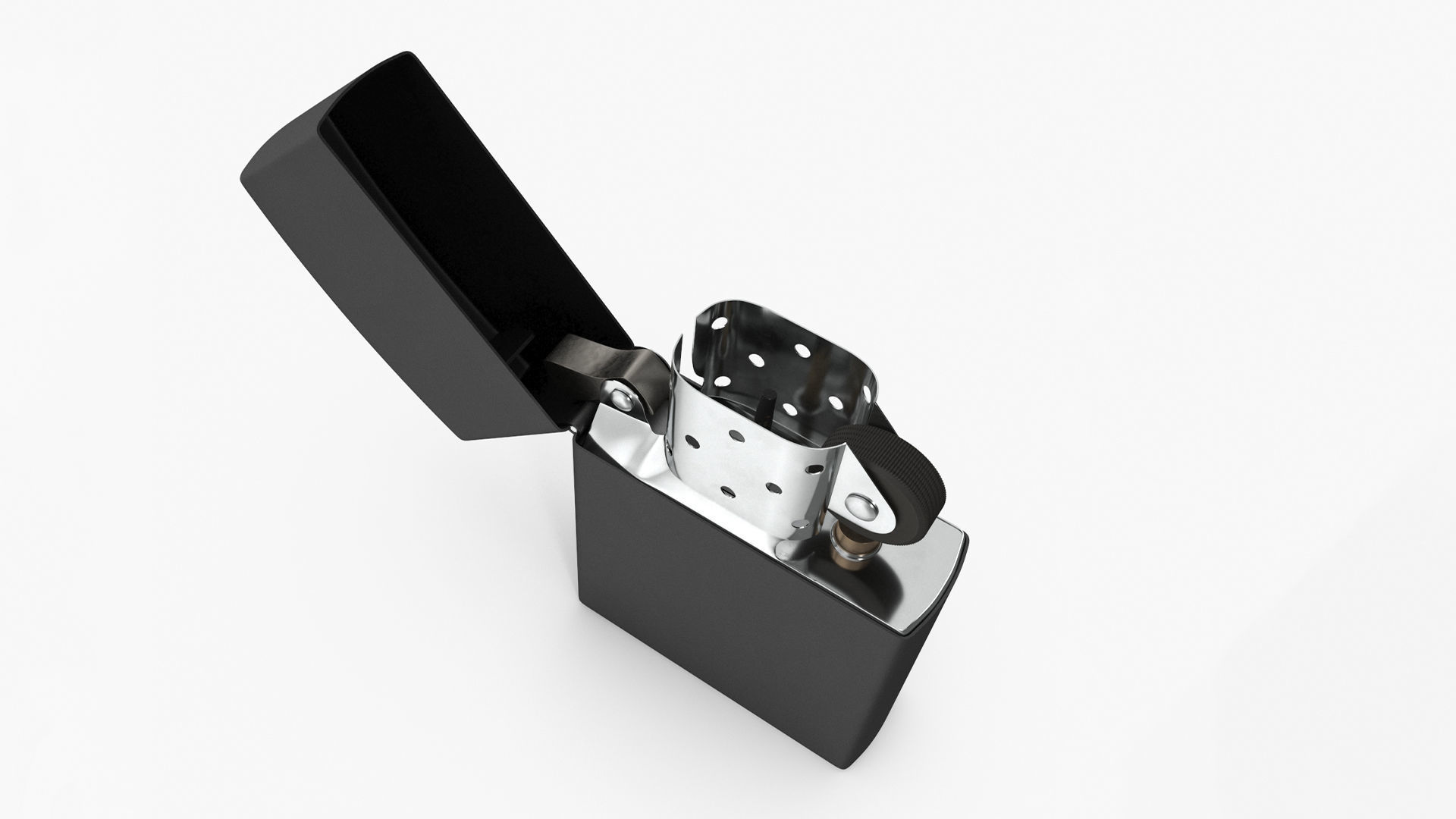 Zippo Lighter 3D model_2