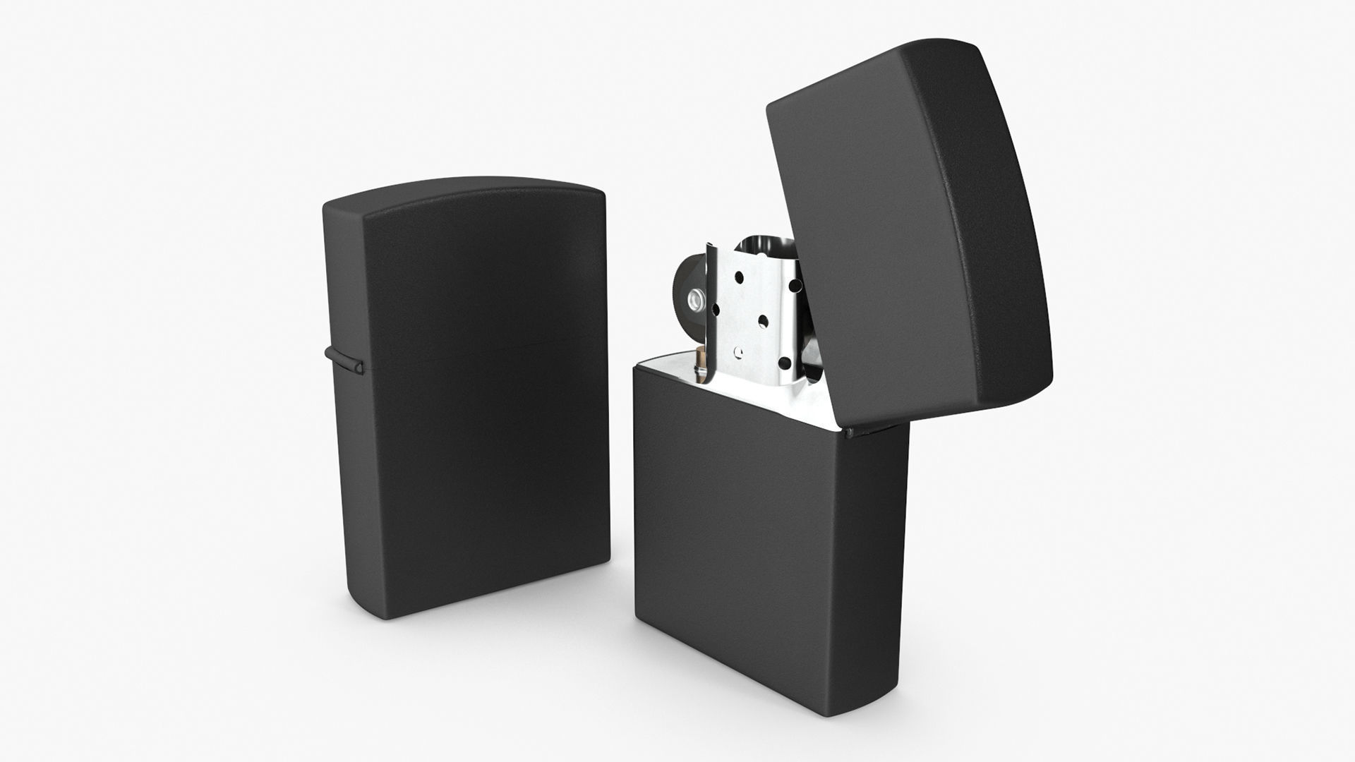 Zippo Lighter 3D model_6