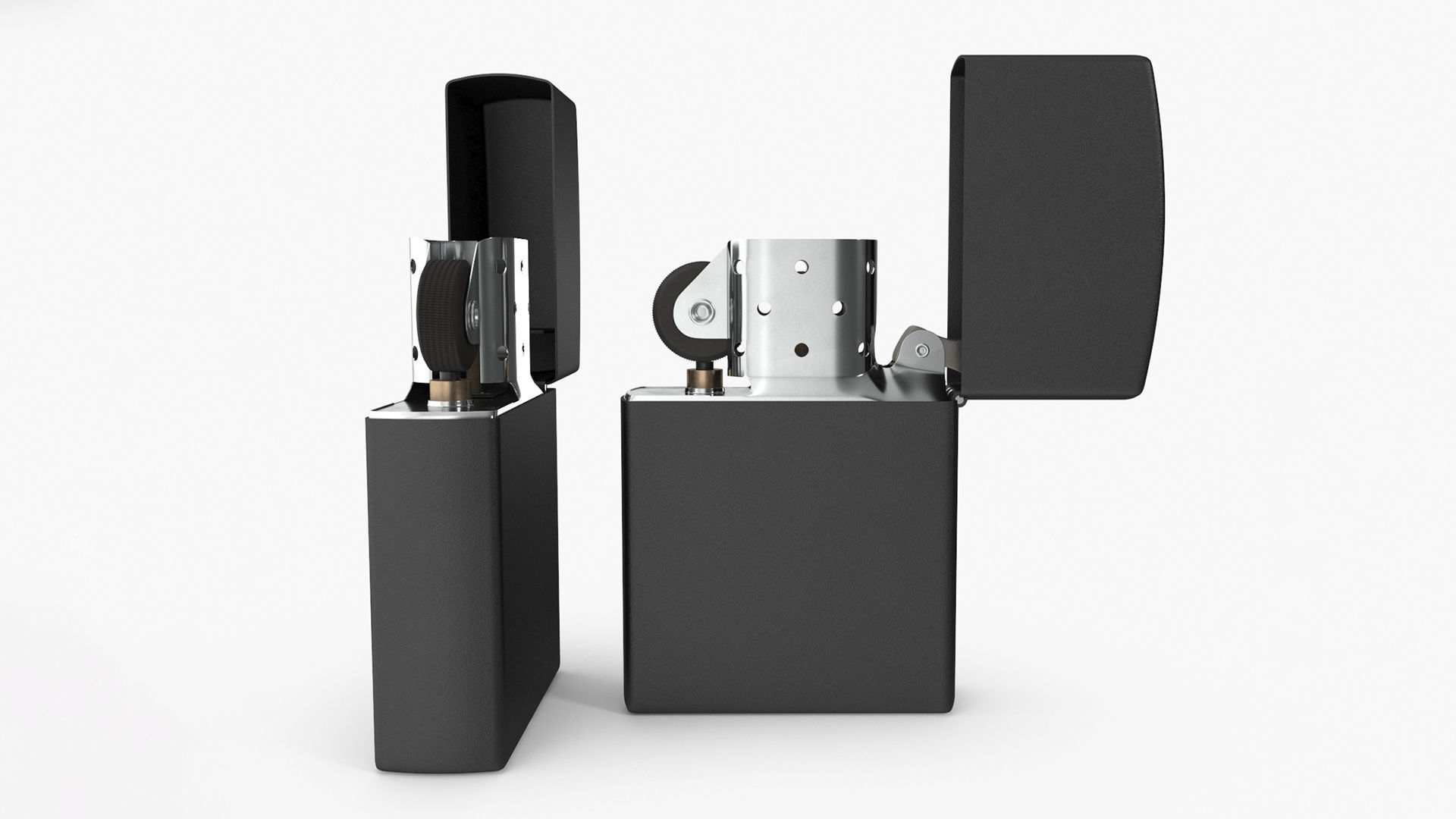 Zippo Lighter 3D model_9