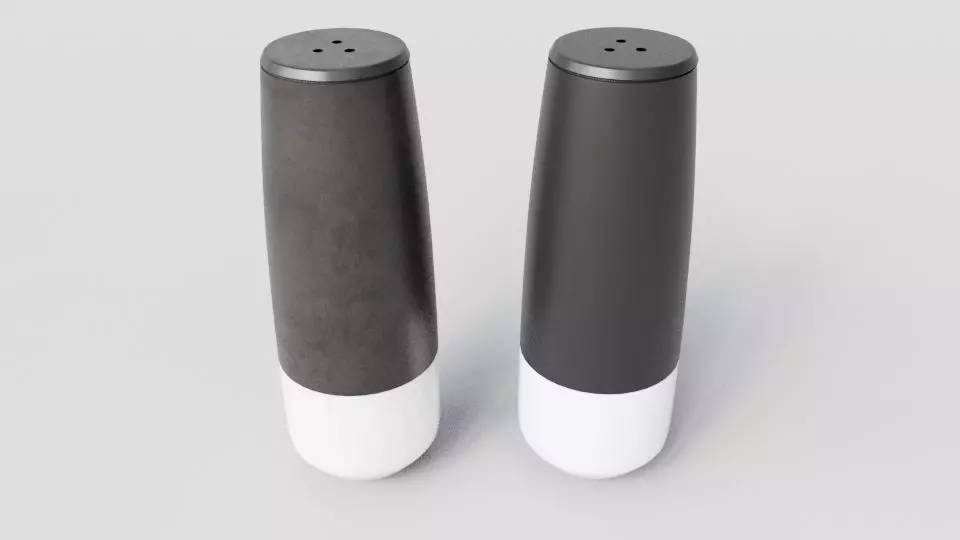 Salt and Pepper Shakers 3D model