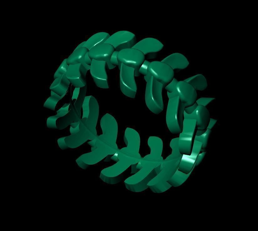 Rings 199 3D print model_6