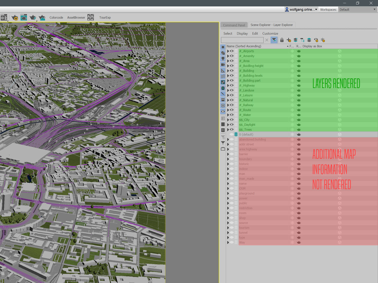 Leipzig Germany 50x50km 3D City Map 3D model_11