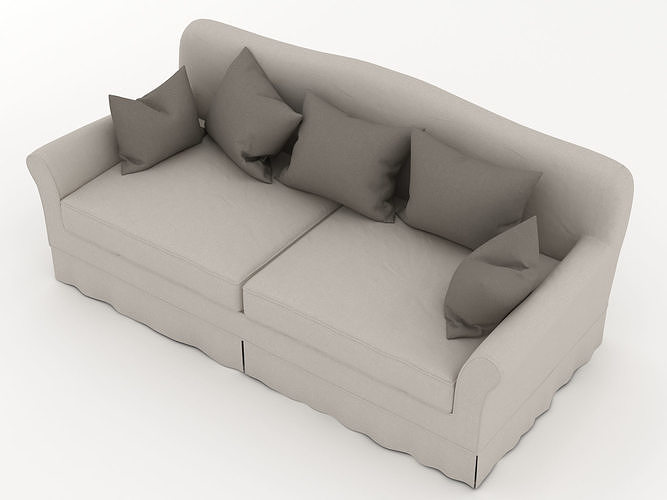 Fabric Sofa 3D model