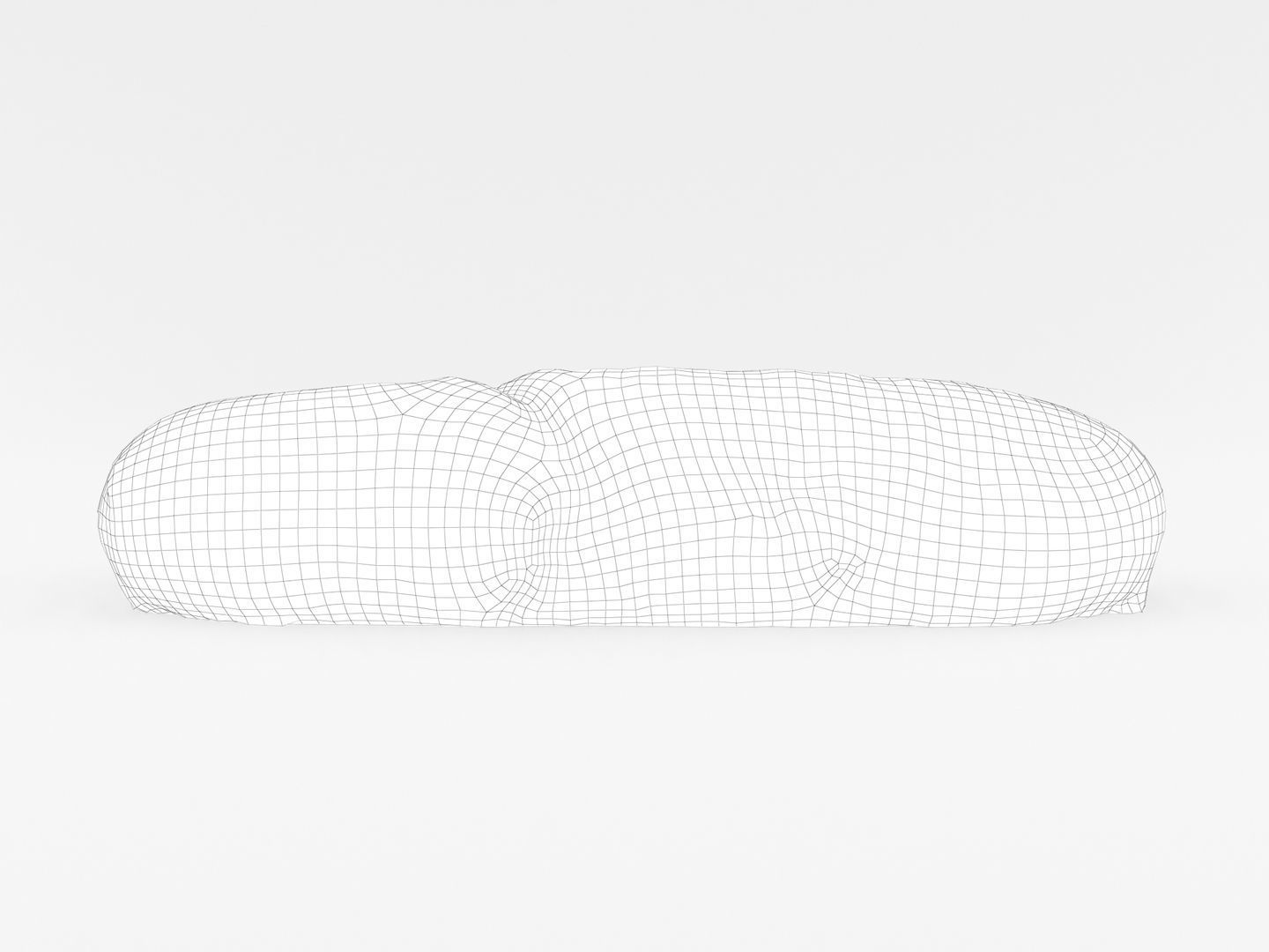 Sub Sandwich Baguette 3D model_16