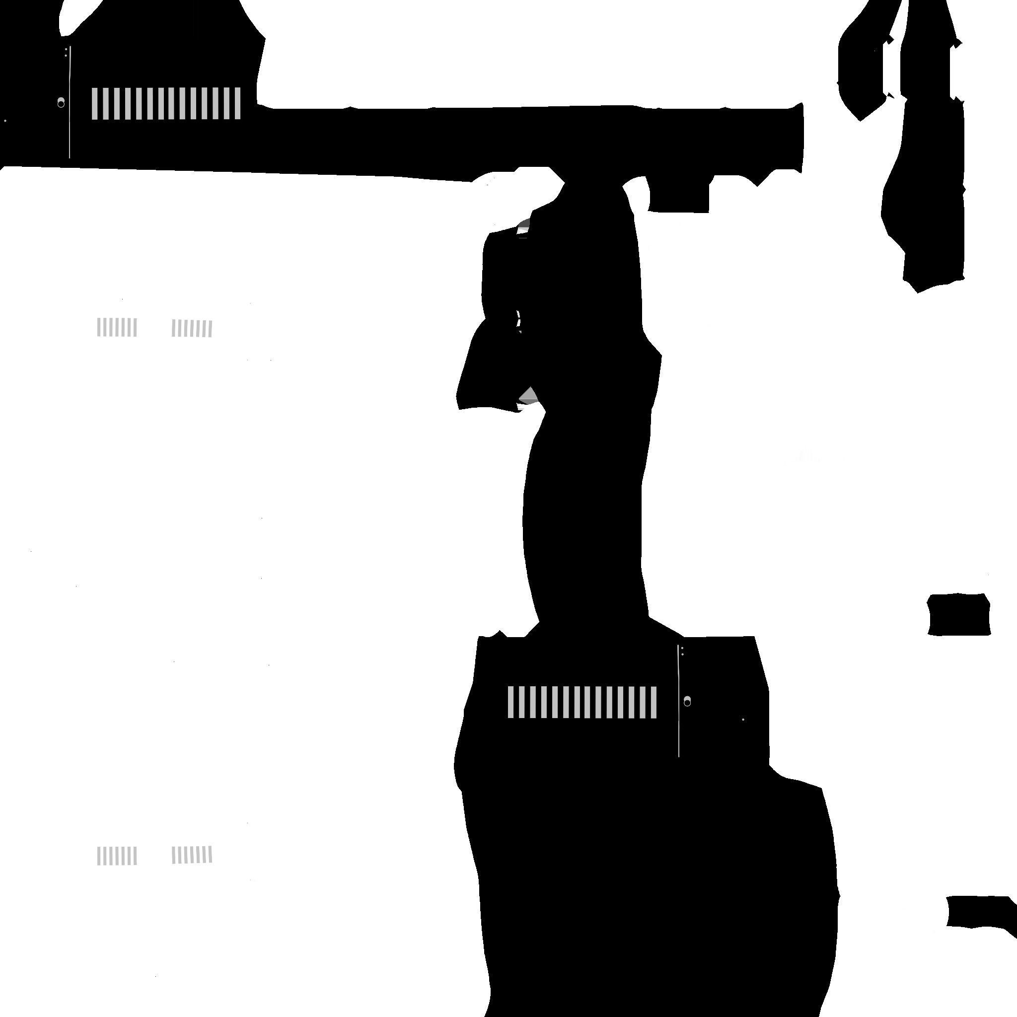 Jetpack F10 Blue Bronze - SciFi Character Design Low-poly 3D model_21