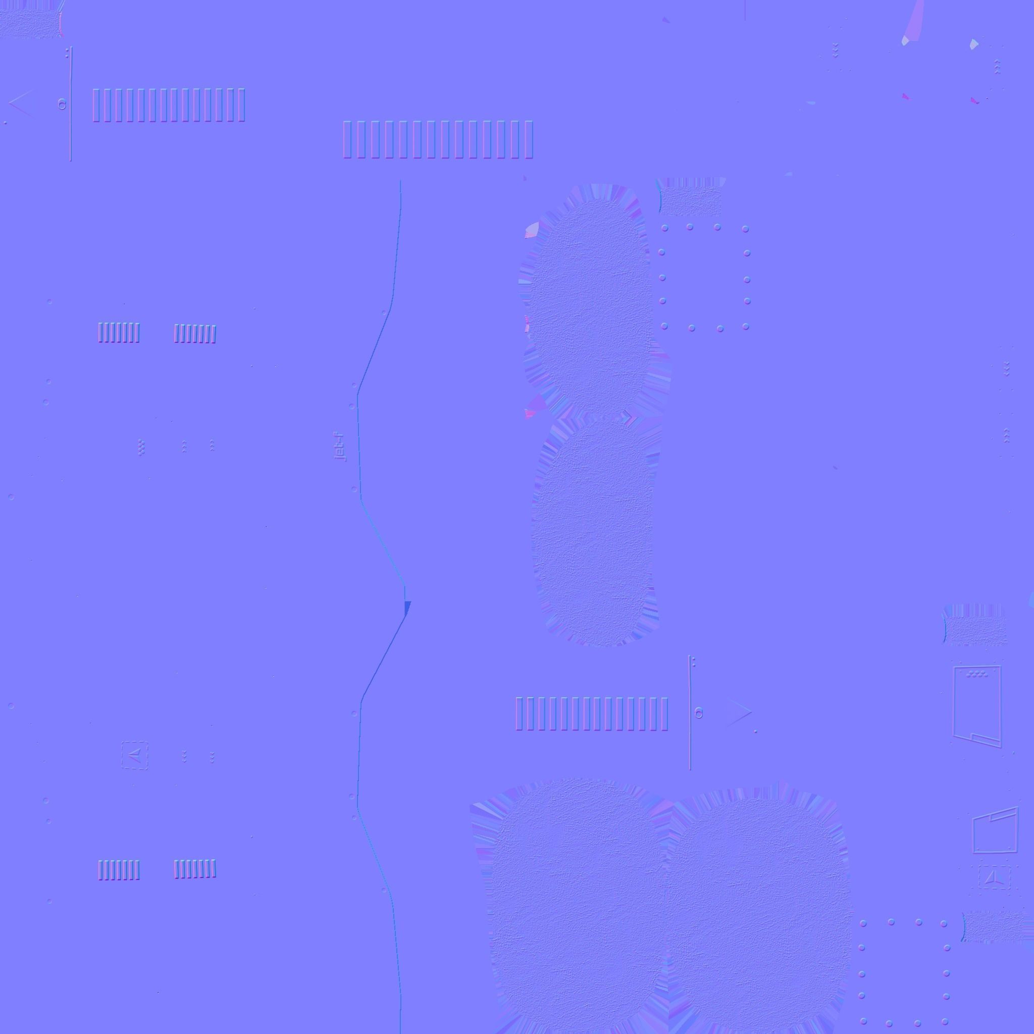 Jetpack F10 Blue Bronze - SciFi Character Design Low-poly 3D model_22