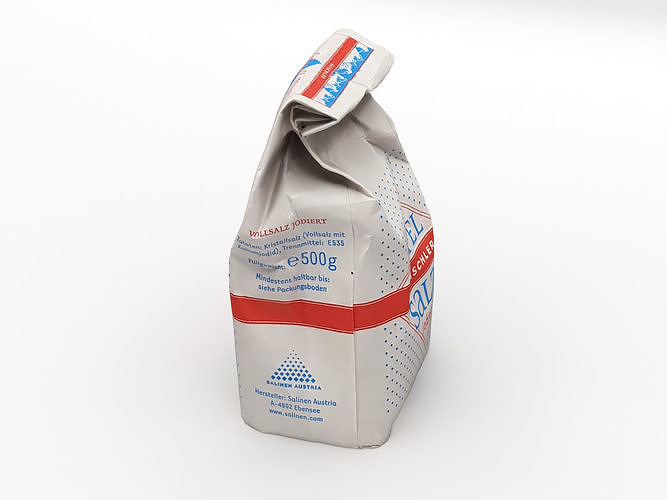 Bag of Salt 3D model 3