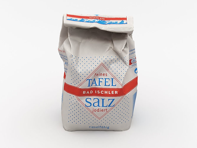 Bag of Salt 3D model 2