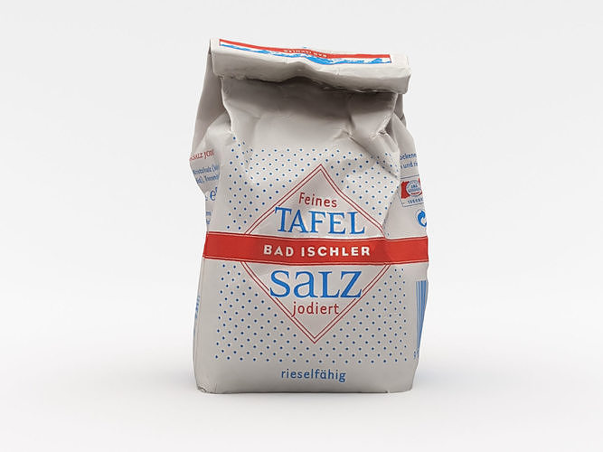 Bag of Salt 3D model 7