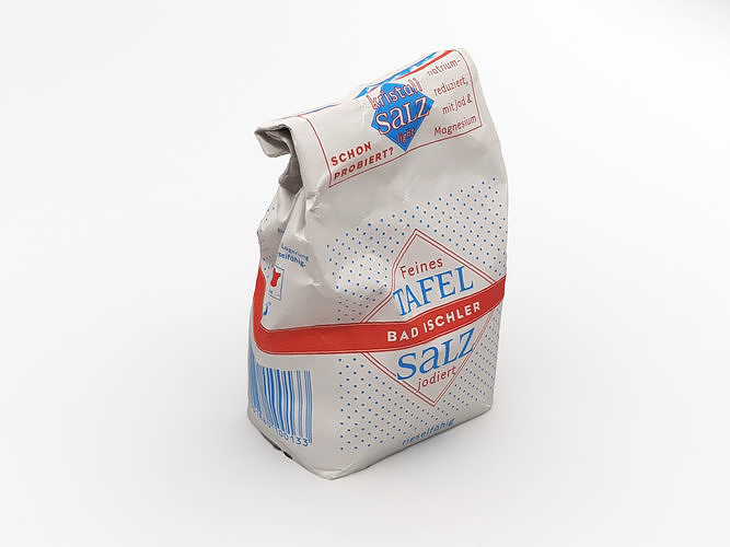 Bag of Salt 3D model 5