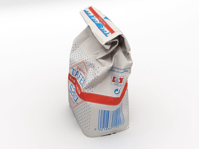 Bag of Salt 3D model 6