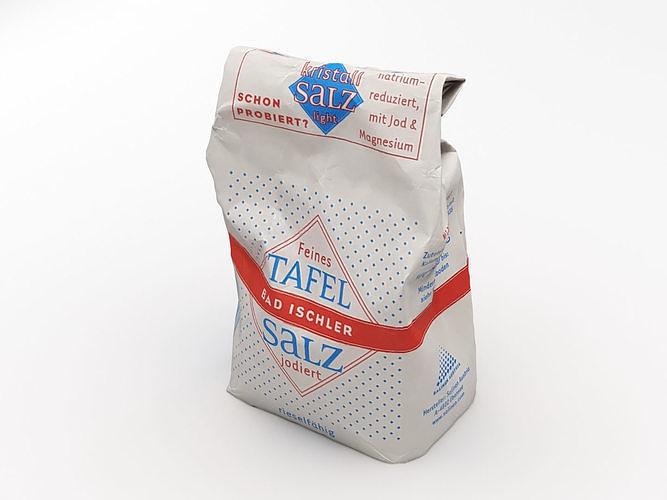 Bag of Salt 3D model 4