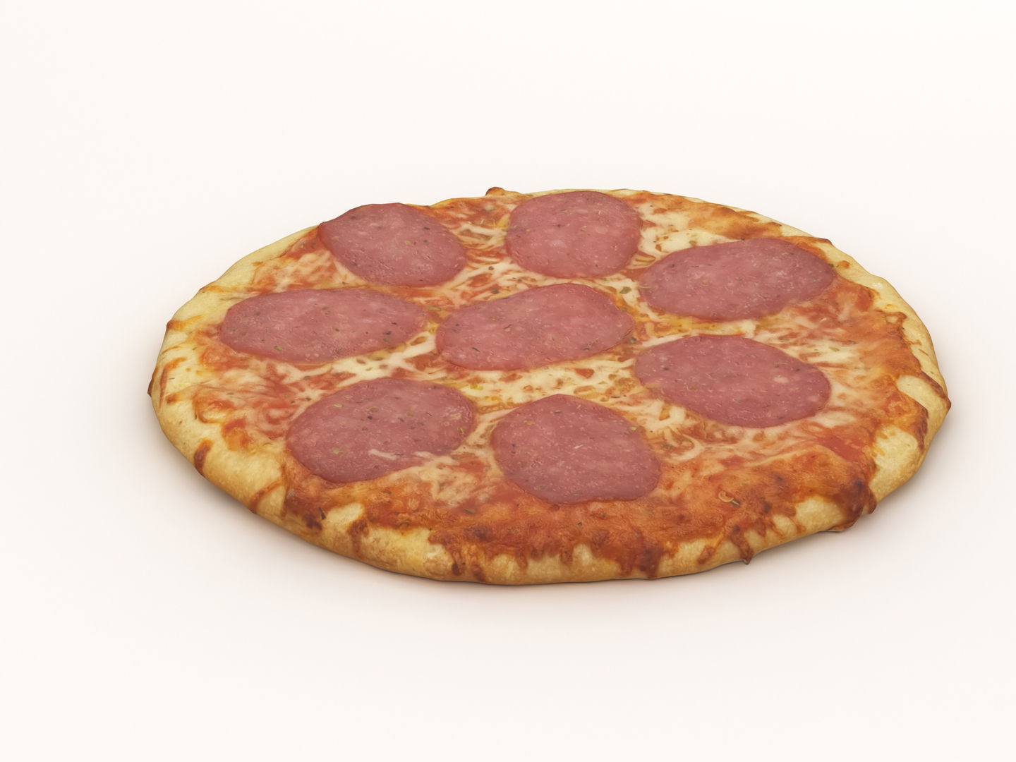 Pizza 002 3D model_2