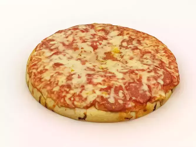 Pizza 001 3D model