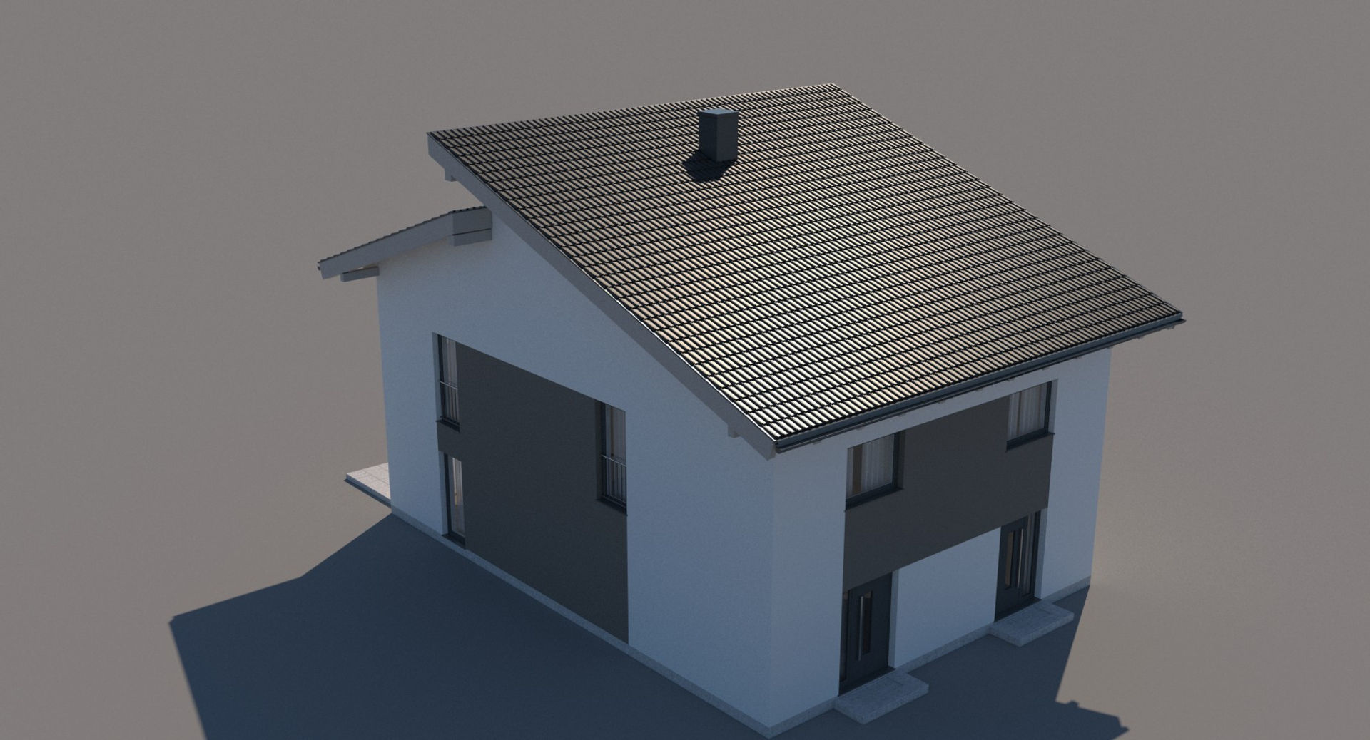 Generic Residential Building 003 3D model_6