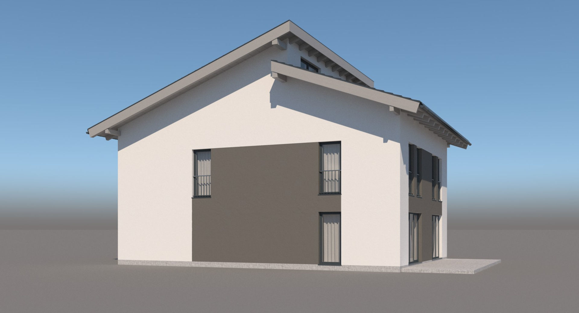 Generic Residential Building 003 3D model_2