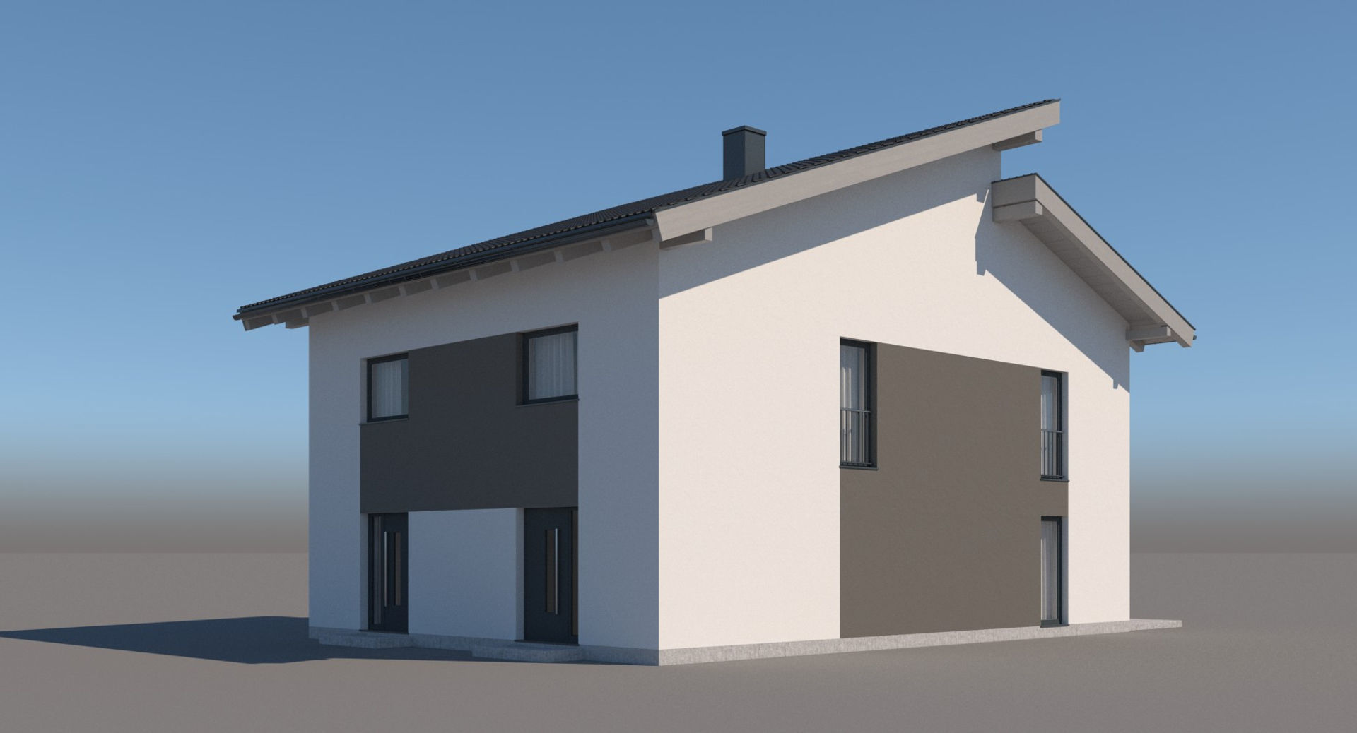 Generic Residential Building 003 3D model_3