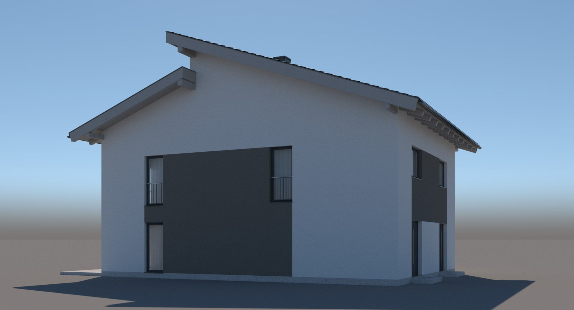 Generic Residential Building 003 3D model_4