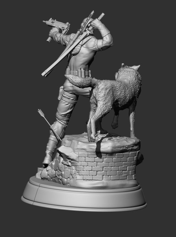 Snake eyes Gi Joe 3D print model_1