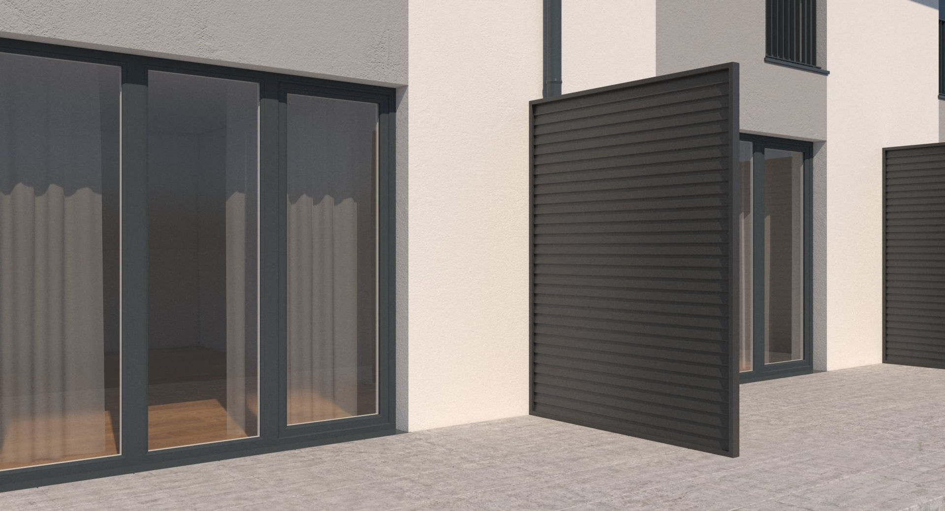 Generic Residential Building 001 3D model_9