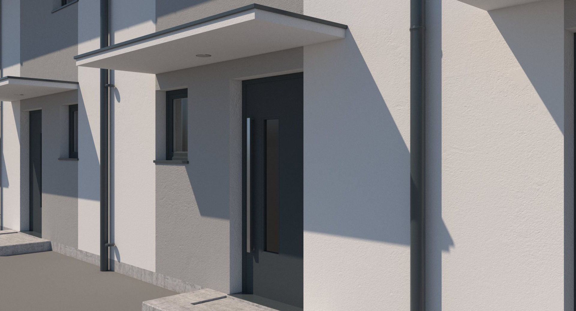 Generic Residential Building 001 3D model_10