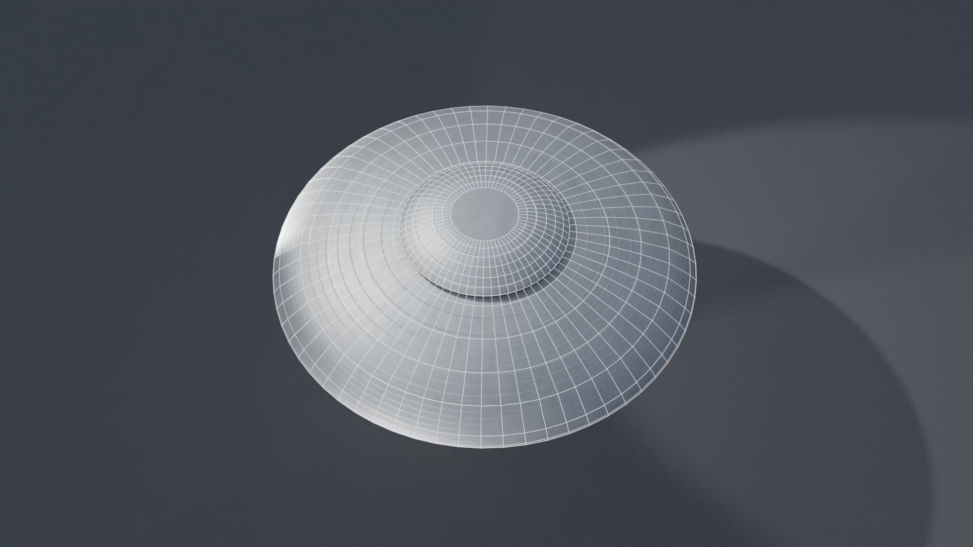 Detailed Retro Sci-fi UFO with 4K Textures 3D model_4