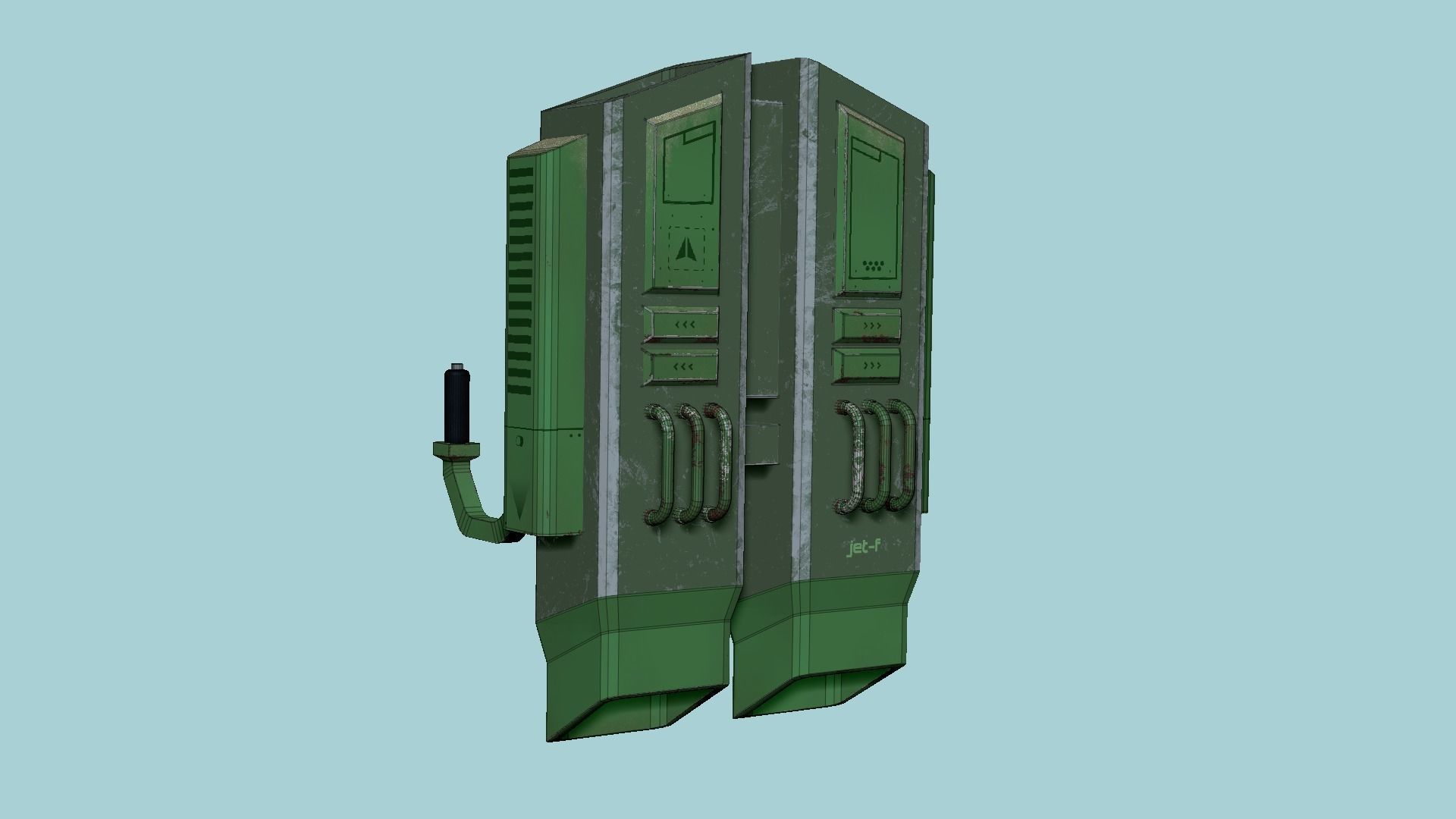 10 Jetpacks F Collection - SciFi Character Design _78