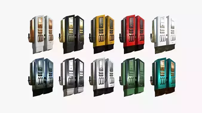 10 Jetpacks F Collection - SciFi Character Design 