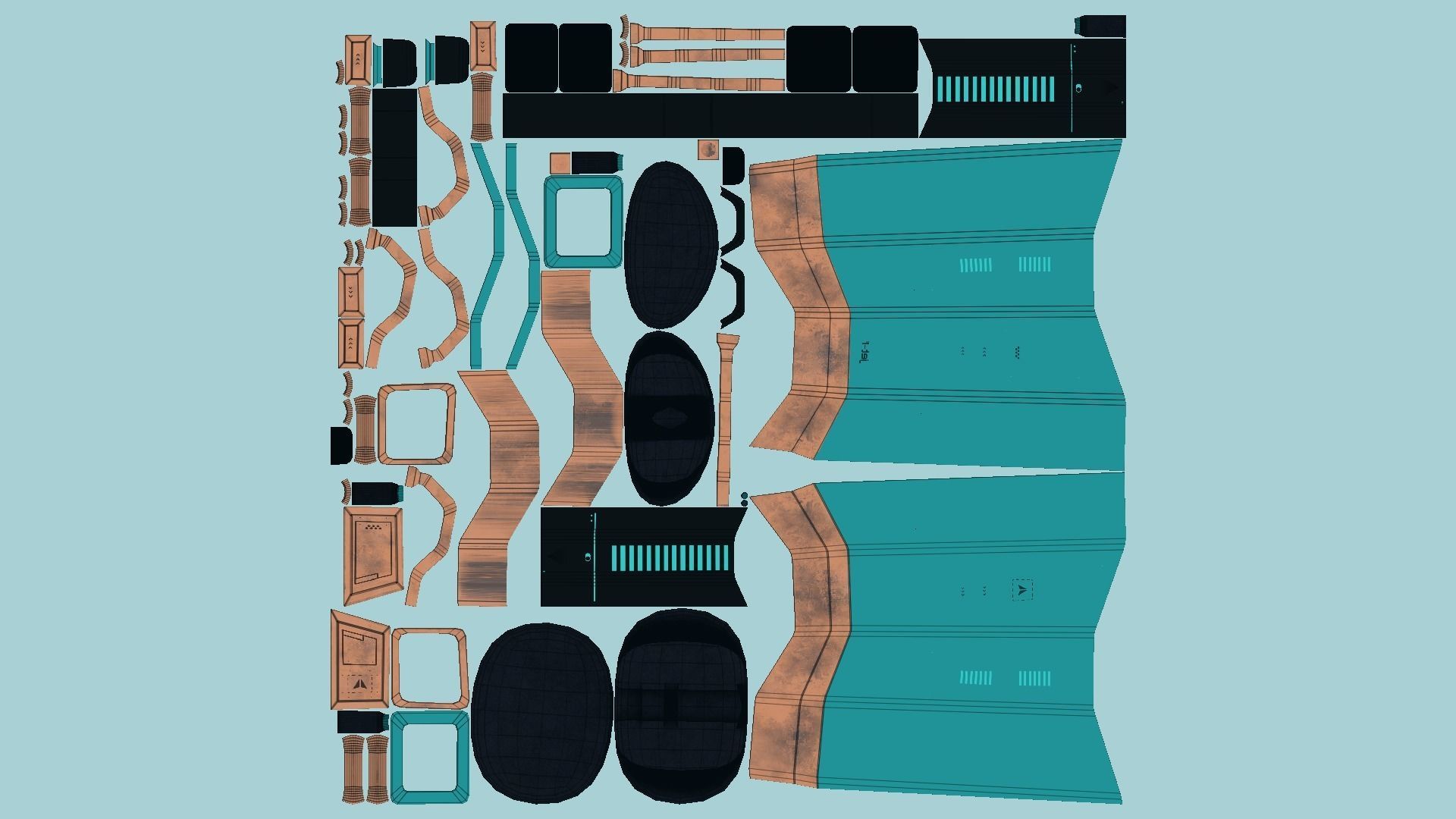 10 Jetpacks F Collection - SciFi Character Design _80