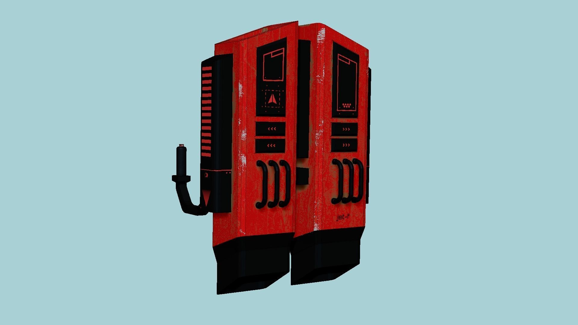 10 Jetpacks F Collection - SciFi Character Design _64