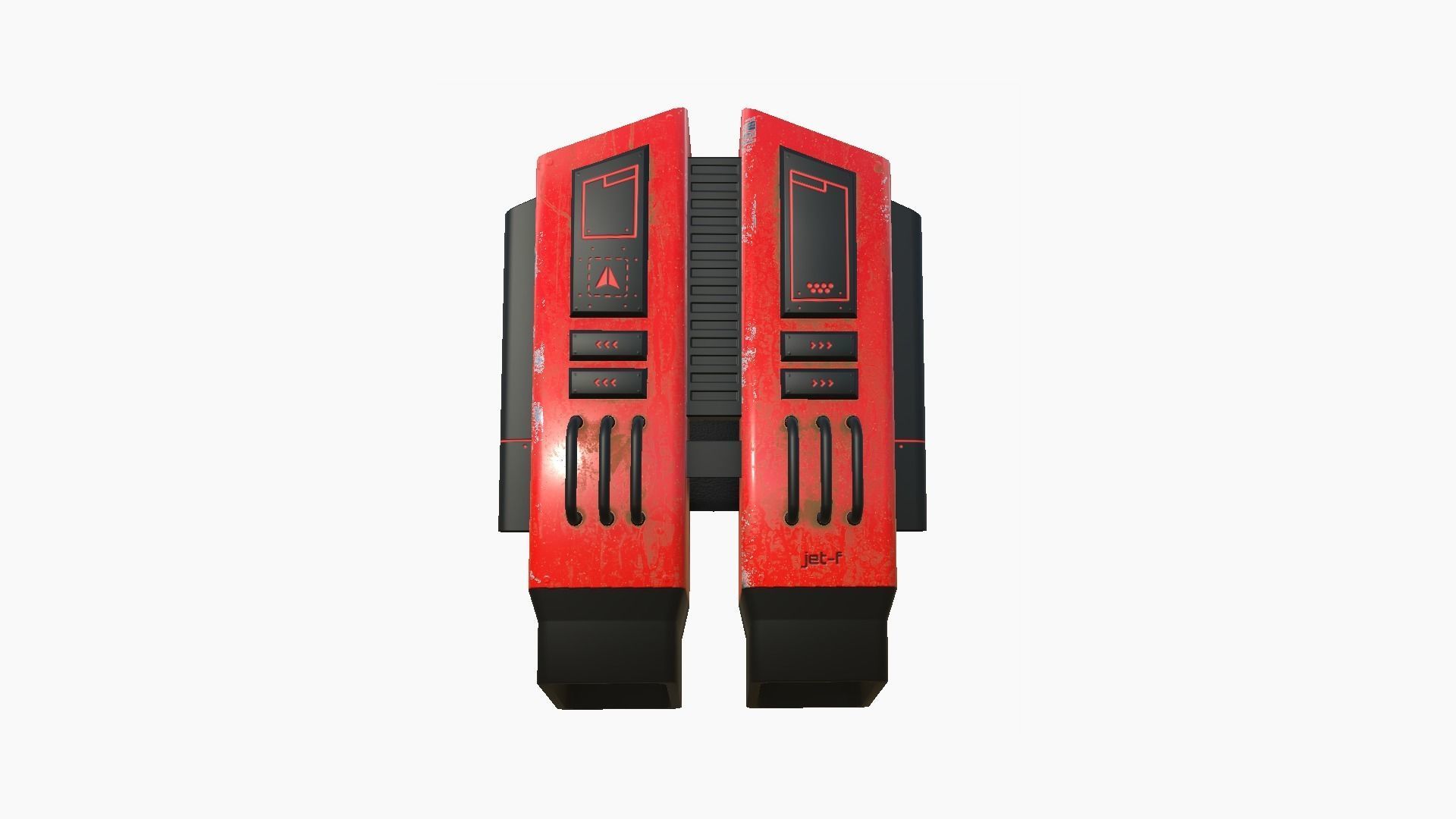 10 Jetpacks F Collection - SciFi Character Design _39